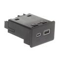 USB and USB-C Port Receptacle Connector for GMC Acadia, Cadillac Escalade, Chevy Silverado, Sierra, Tahoe