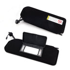 1997-2004 Corvette C5 Black Shaded Sun Visors Pair with Built-in Vanity Mirrors