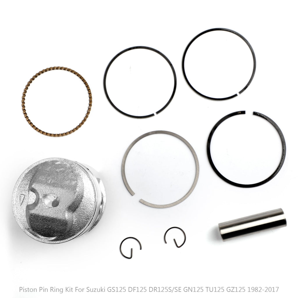 GS125 125cc Piston Assembly +0.50MM Oversize 57.50mm Bore Diameter 1982-2017 Models