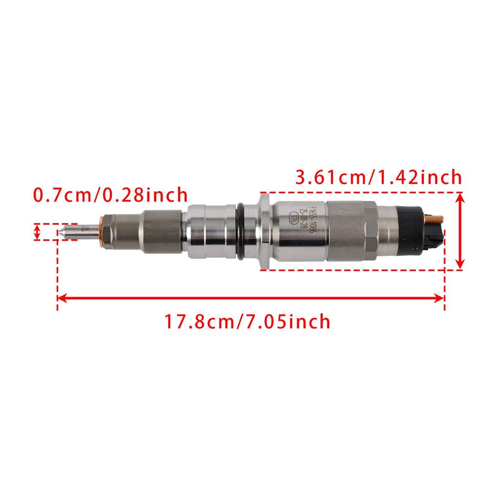 Cummins QSB6.7 Fuel Injector 5263262 Compatible with Komatsu PC200-8 Diesel Engine