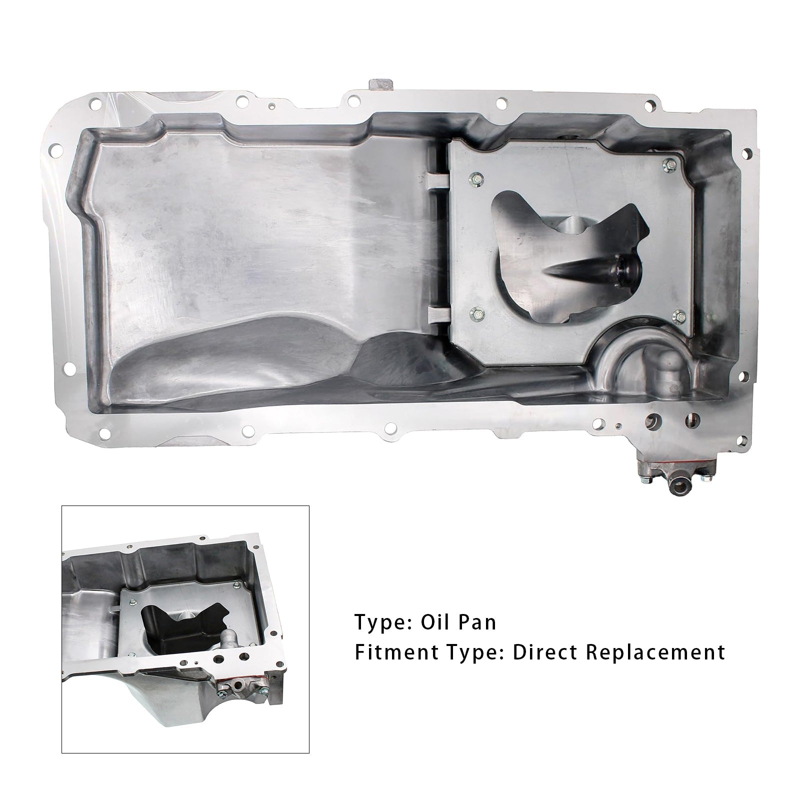 2001-2006 Chevrolet Silverado 3500 Replacement Engine Oil Pan 424116 264-135 12560393
