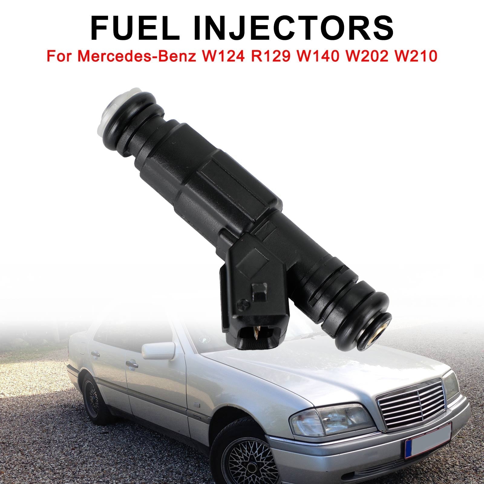 Mercedes-Benz Fuel Injector 0280155821 for W124 R129 W140 W202 W210 Models