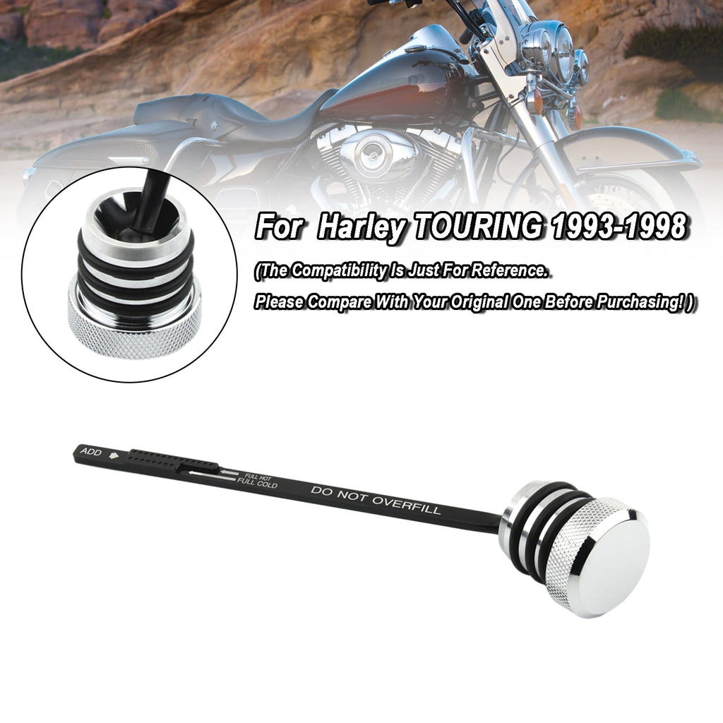1993-1998 Harley FLHT FLHS FLTC Touring Oil Tank Dipstick Cap Plug 0710-0002