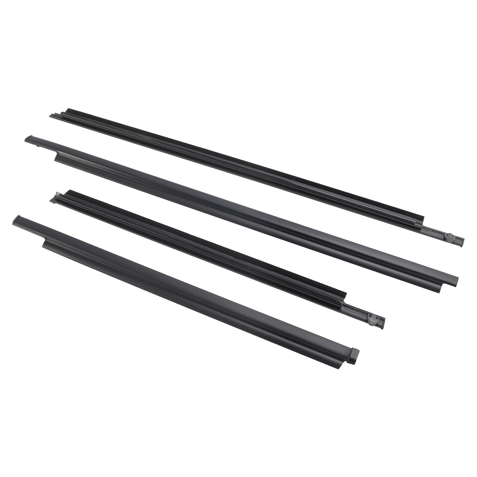 Toyota 4Runner 1996-2001 4-Piece Outer Door Glass Weatherstrip Molding Belt