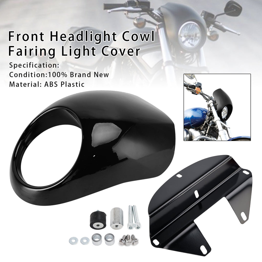 1973-up FX Dyna Sportster 883 1200 XL Headlight Light Fairing Cover