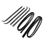 Front Window Seal Belt Weatherstrip for 1987-1997 Ford F350 Truck 4-Piece Sweep + 2-Piece Seal Kit