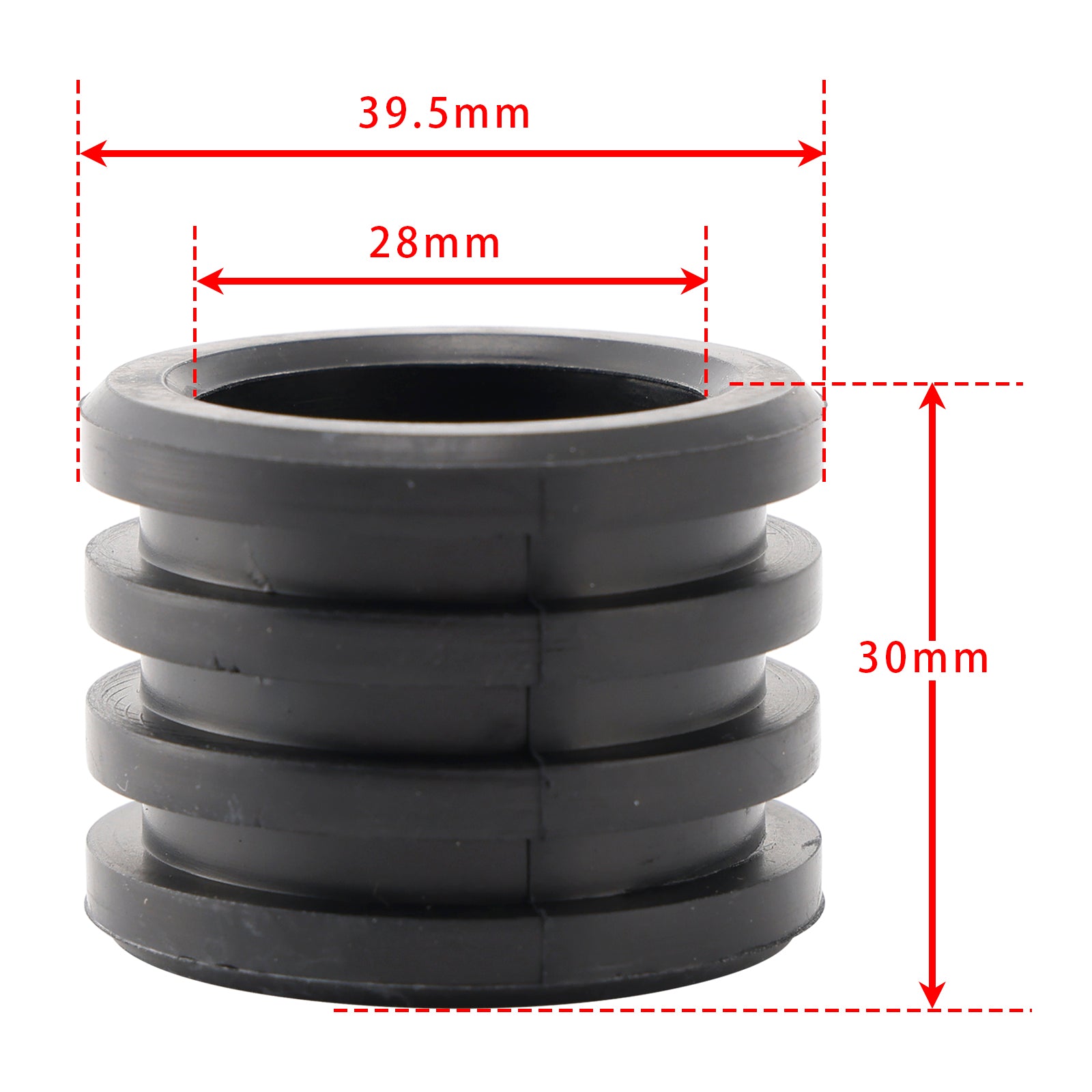18365-KA4-730 CR250R CR 250 Exhaust Gasket Rubber Flange 1984 to 2007 Honda