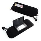 Corvette C5 Black Sun Visor Set with Vanity Mirror 1997-2004 Shaded Pair
