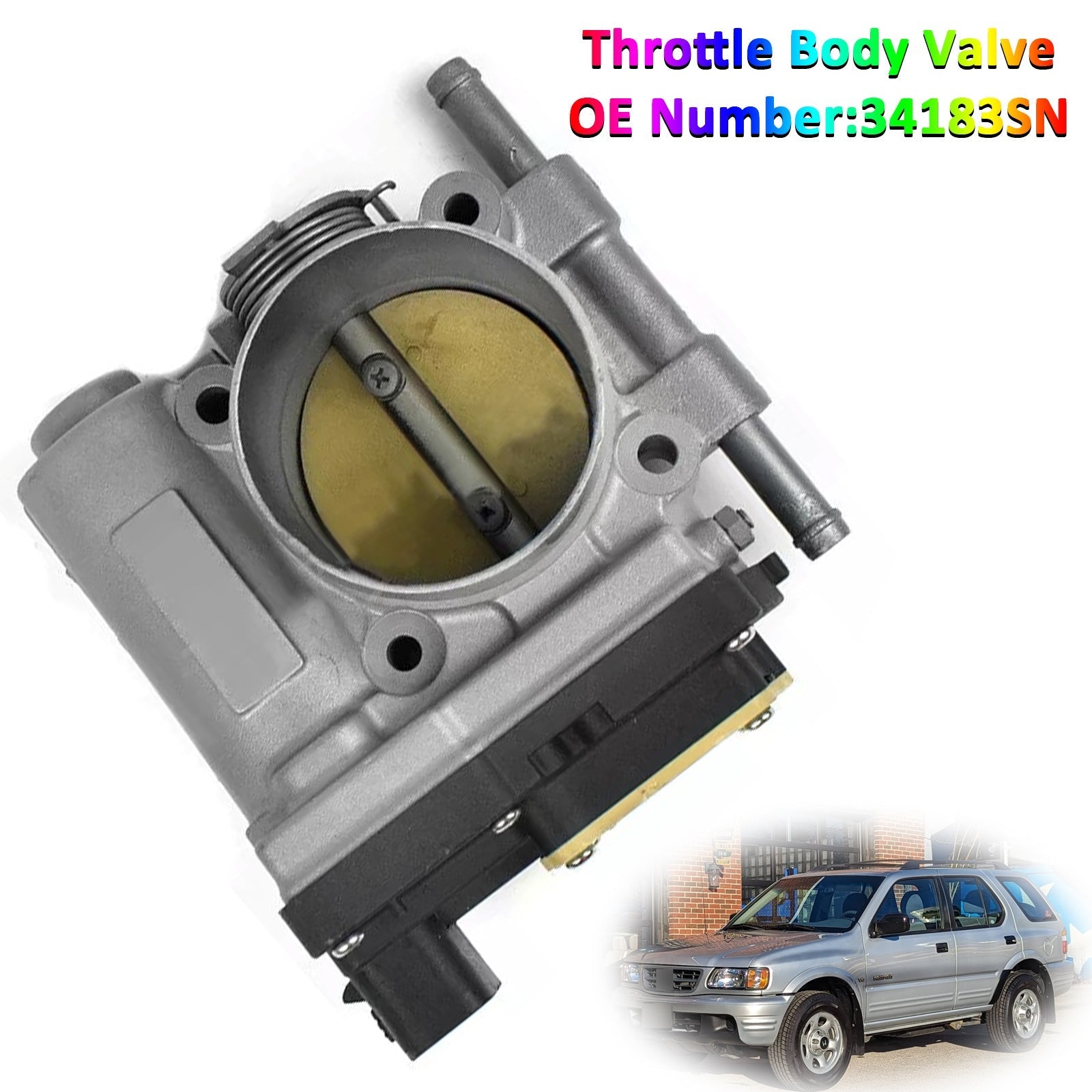 Isuzu Rodeo Throttle Body Assembly 3.2L Engine 2000-2004 34183SN