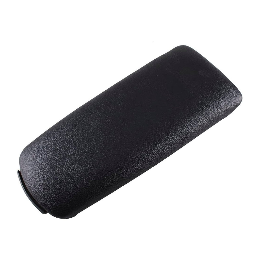 Black Leather Center Armrest Console Cover for 2001-2008 Audi A4 B6 B7 8E0864245E