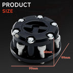 17 Spline Free Wheeling Hubs 2X for 1987-1993 Holden Jackaroo