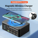 140W Quick Charge PD100W Laptop Intelligent Multi-Port USB Power Adapter UK