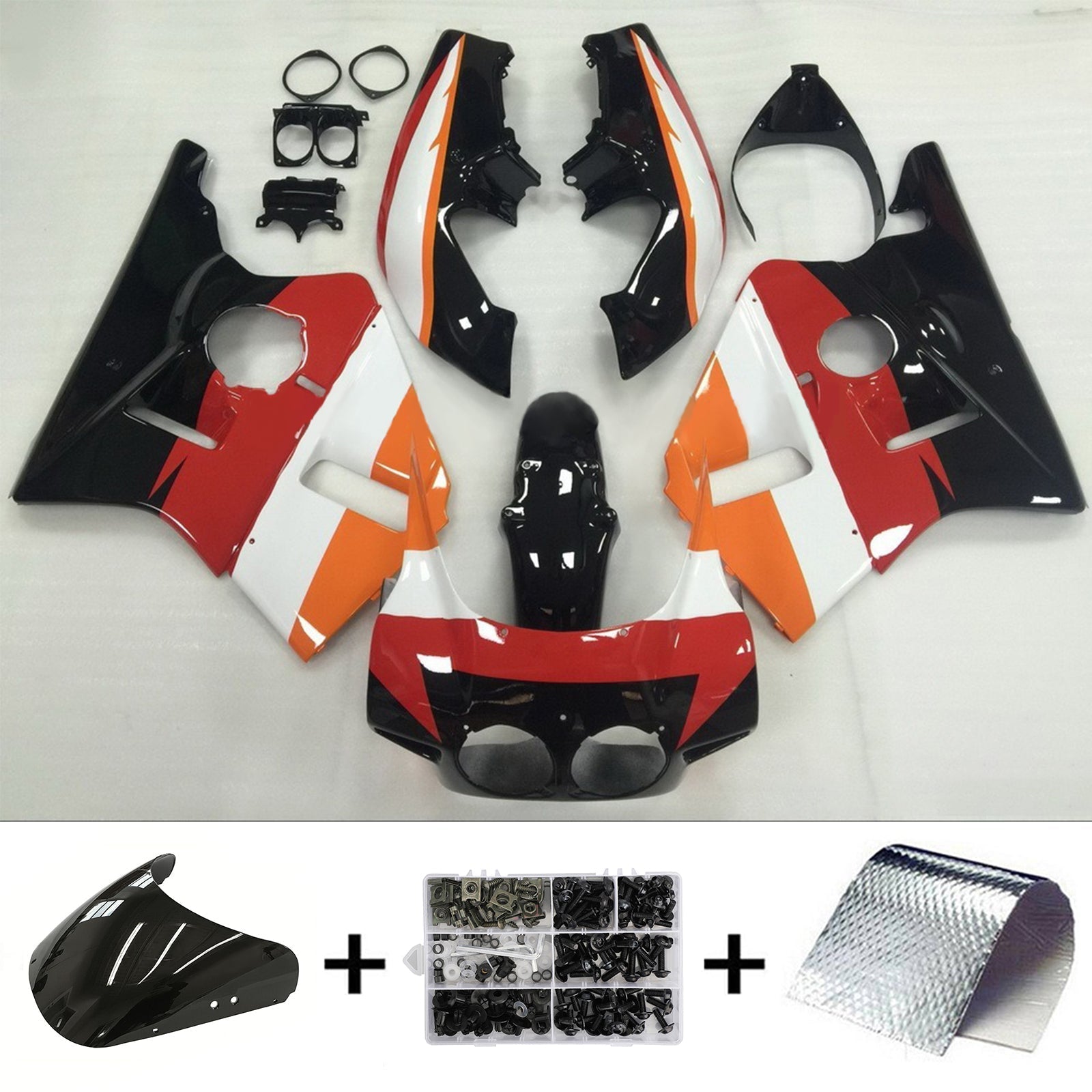 Honda NC23 CBR400RR Fairing Body Kit 1987-1989