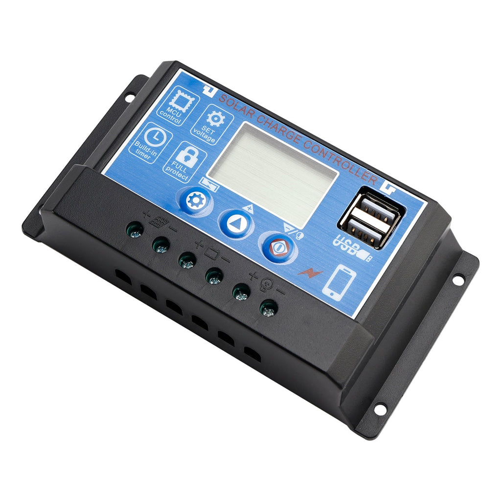 12V-60V Solar Street Light PWM Controller with Current Display and 0V Start Function