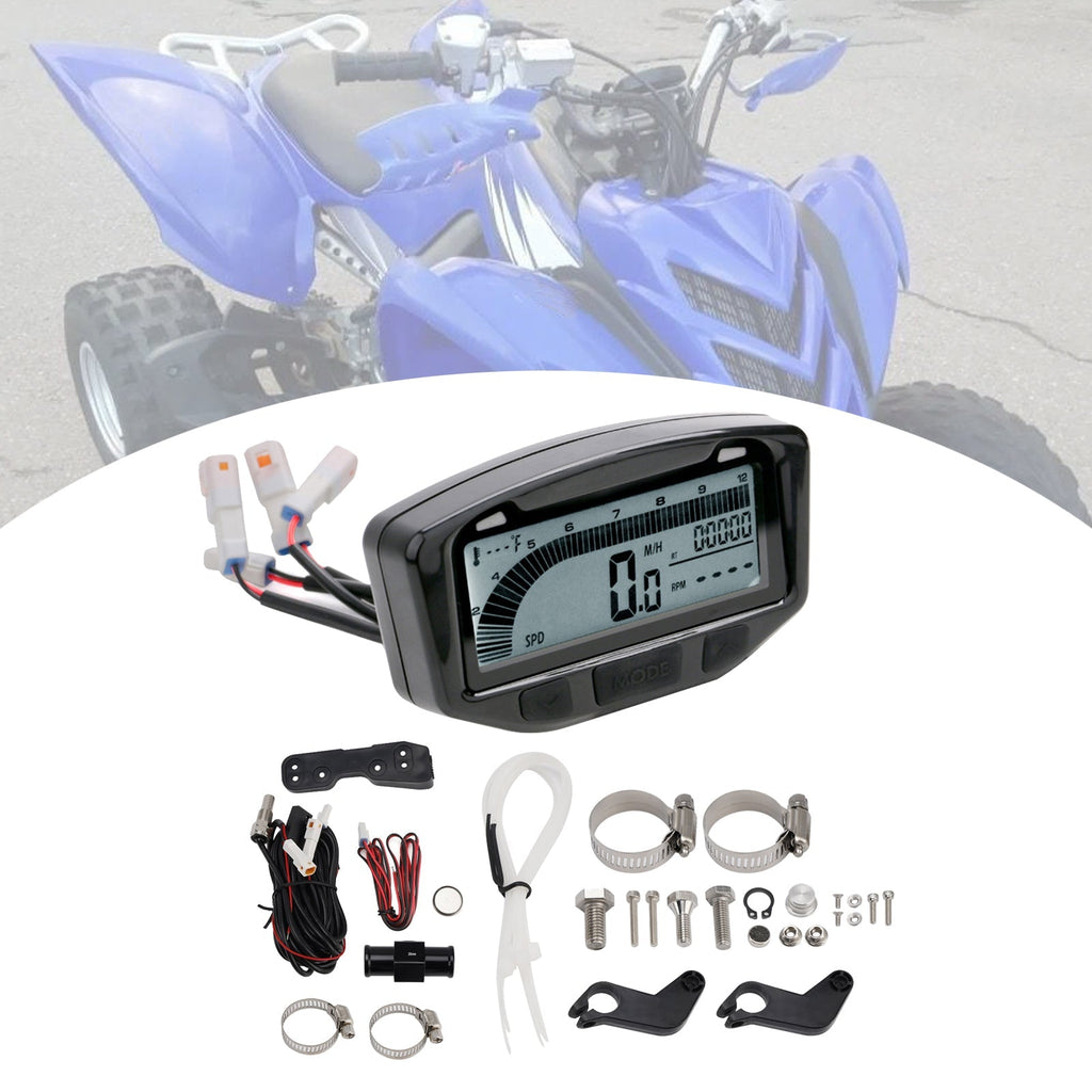 2001-2005 Raptor 660 Digital LCD Gauge Pod Speedometer Odometer Tachometer Instrument