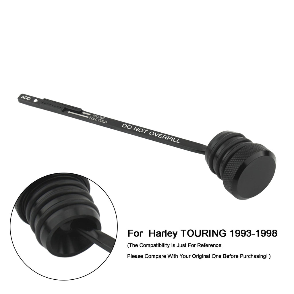 Harley Touring FLHT FLHS FLTC 1993-1998 Oil Dipstick Tank Cap Plug 0710-0002