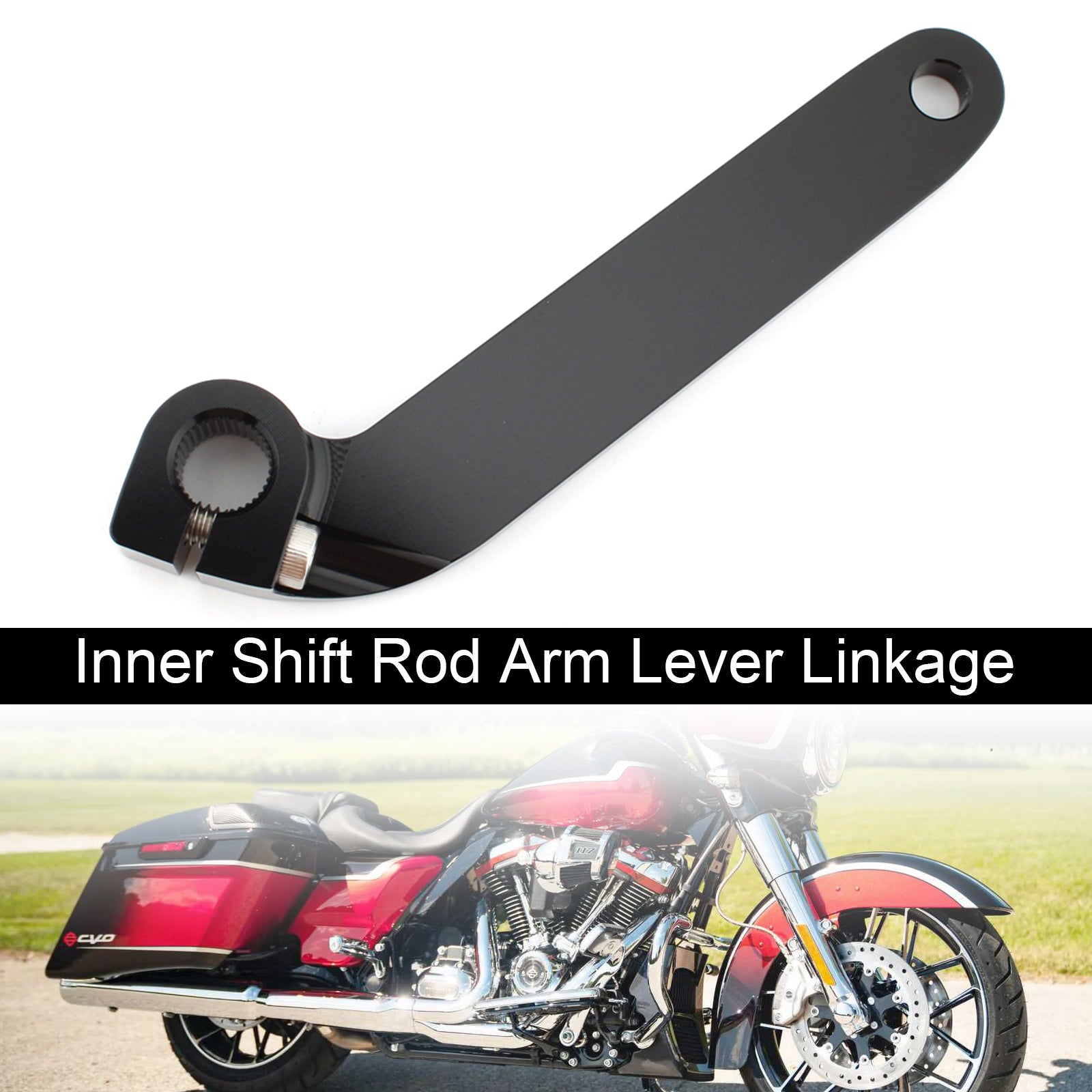 1602-0868 Shift Lever Linkage Inner Arm Rod for Road King FLH FLT FLRT Models 84-19
