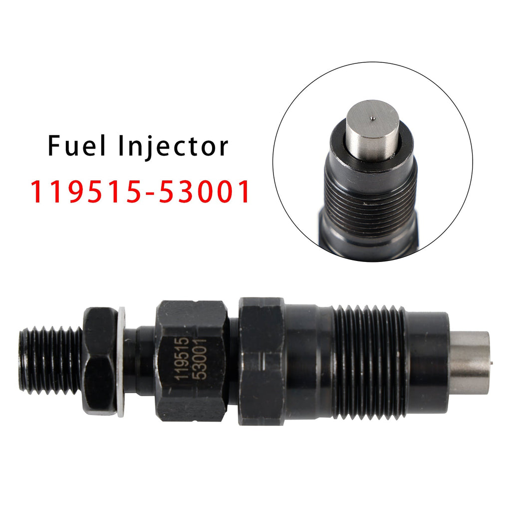 Yanmar 3TNV70 3YM20 3YM30 2YM15 Engine Fuel Injector 119515-53001 Single Unit