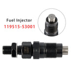 Single Fuel Injector 119515-53001 Compatible with Yanmar 3TNV70 3YM20 3YM30 2YM15