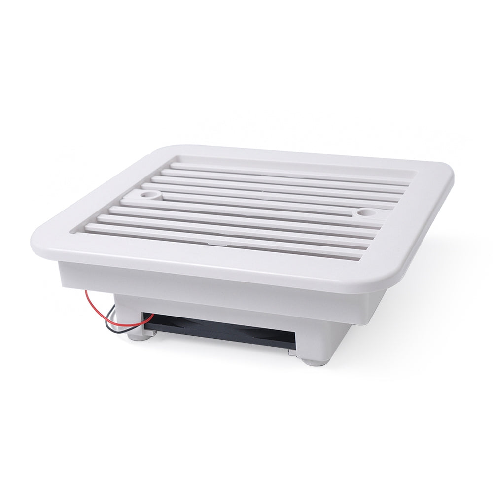 12V Mute Exhaust Ventilation Fan for RV Caravan Trailer Side Air Cooling