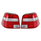 1997-2005 Volkswagen Golf MK4 Hatchback Pair Tail Light Lamps J6945111Q 12Q