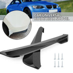 19" Gloss Black Universal Rear Bumper Splitter Diffuser Fin Canard Spoiler Lip Valence Generic