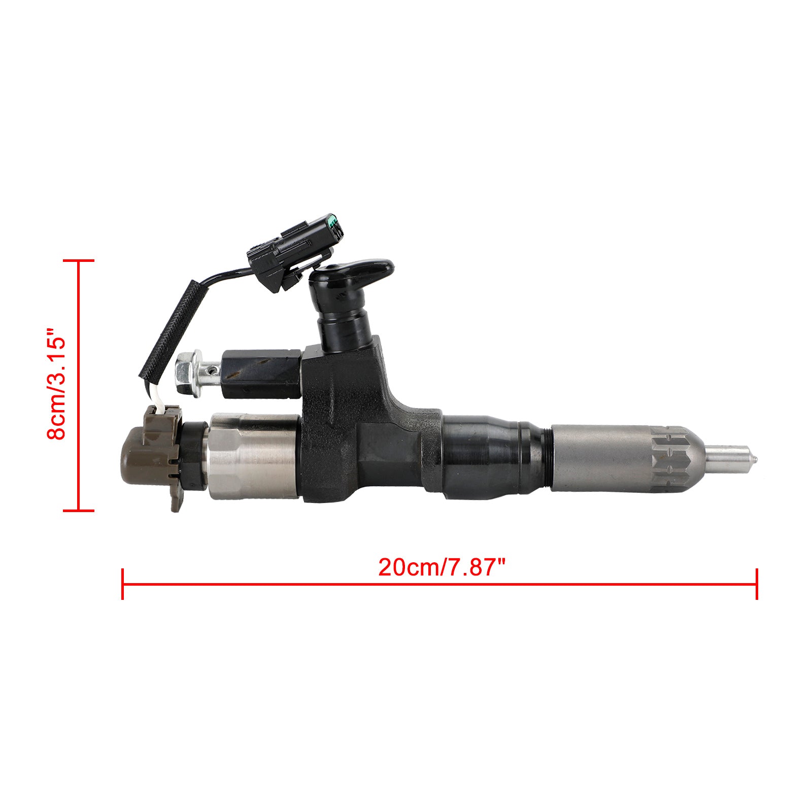 095000-6593 Diesel Fuel Injector for Hino J08E Kobelco 3.8 4.7 1984-2018 Single Unit