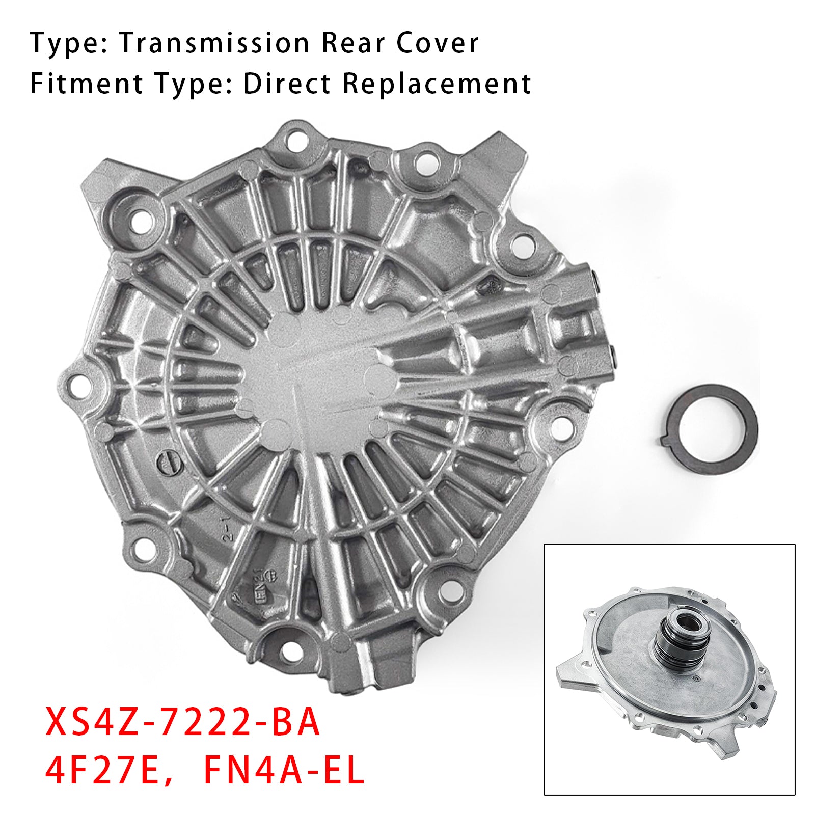 004-2005 FORD IXION 24 SP FWD L4 1.8L Transmission Rear Cover 4F27E FN4A-EL