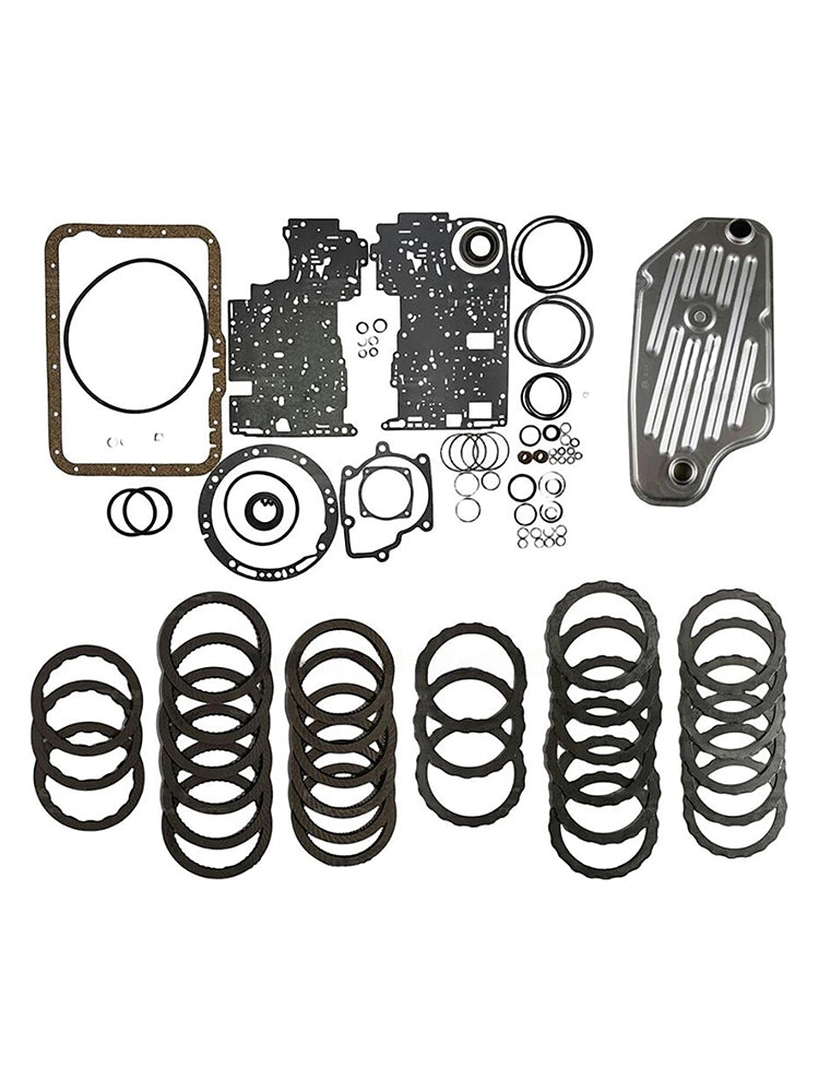 1997-Present Ford Lincoln Mazda Mercury Four-Wheel Drive 5R44E 4R44E 5R55E Transmission Master Rebuild Kit Includes Filter Clutch Plates