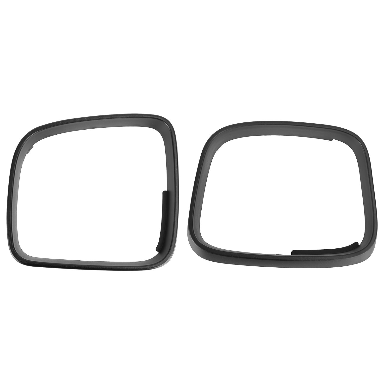 2* Generic Caddy Door Mirror Bezel Cap Trim Ring Cover for VW T5 Transporter