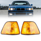 Euro Amber Corner Lights for 1992-1998 BMW E36 3-Series 4Dr Sedan and Hatchback Models