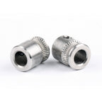 12 Pack MK8 Steel Filament Drive Pulley Gear for 1.75mm 3.0mm 3D Printer Extruder