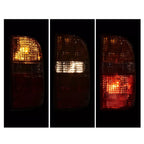 Toyota Tacoma 2001 2002 2003 2004 Rear Tail Lamp Lights Pair with Bulbs