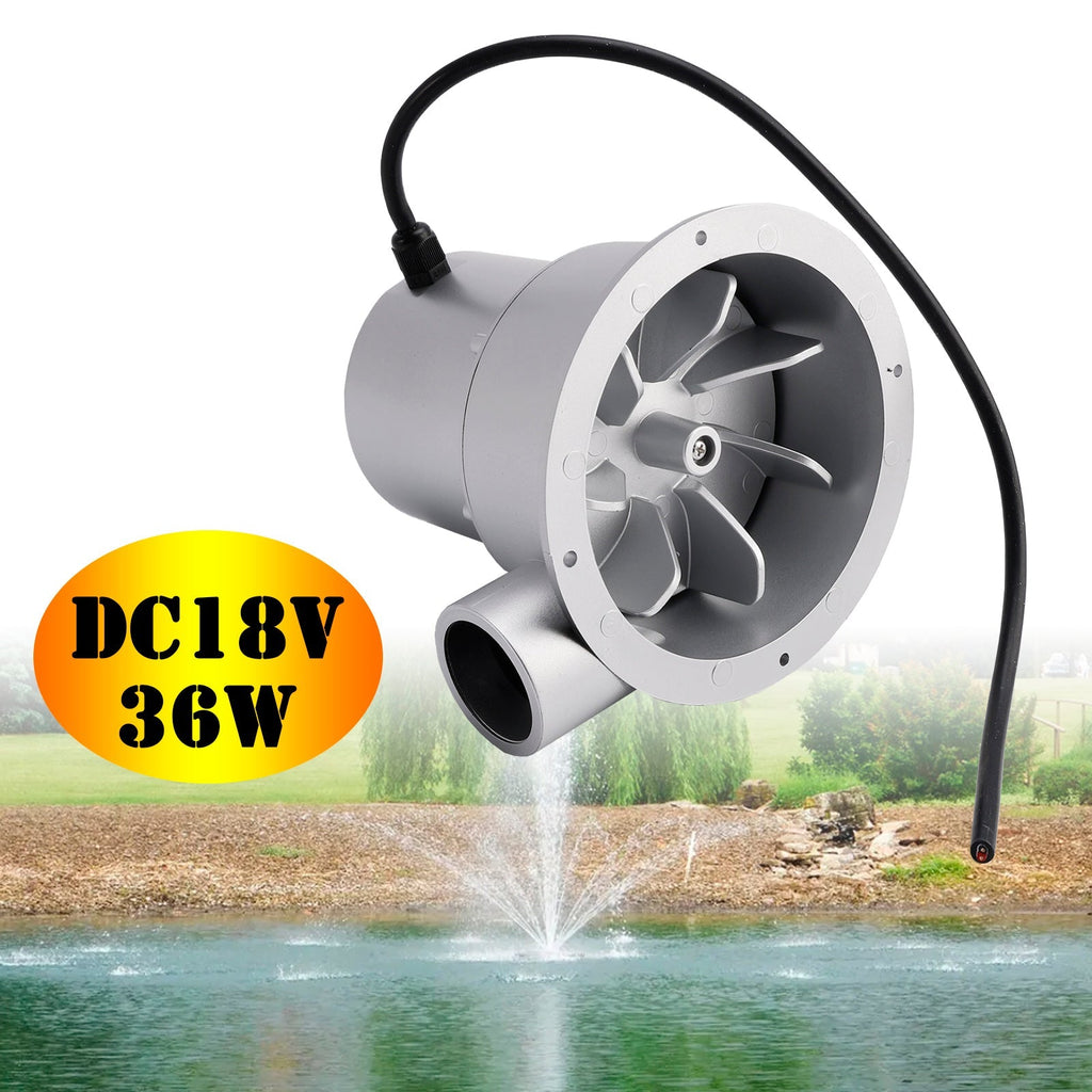 12V Hydroelectric Power Generator with 18V DC Brushless Motor 36W 50W High Efficiency