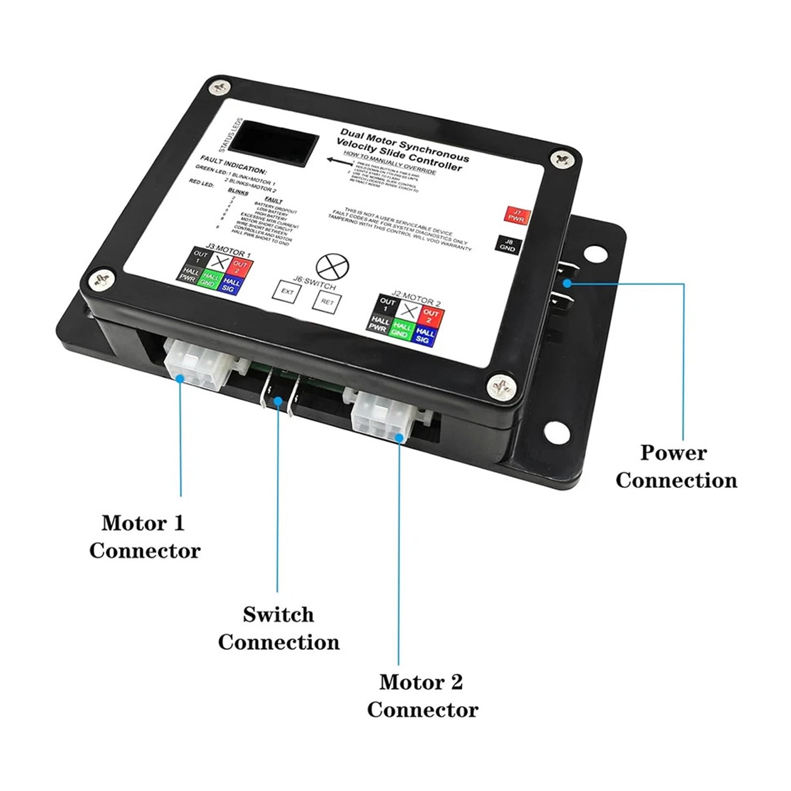 13398-D0 Lippert V-Sync II Synchronous Dual Motor Slide Velocity Controller