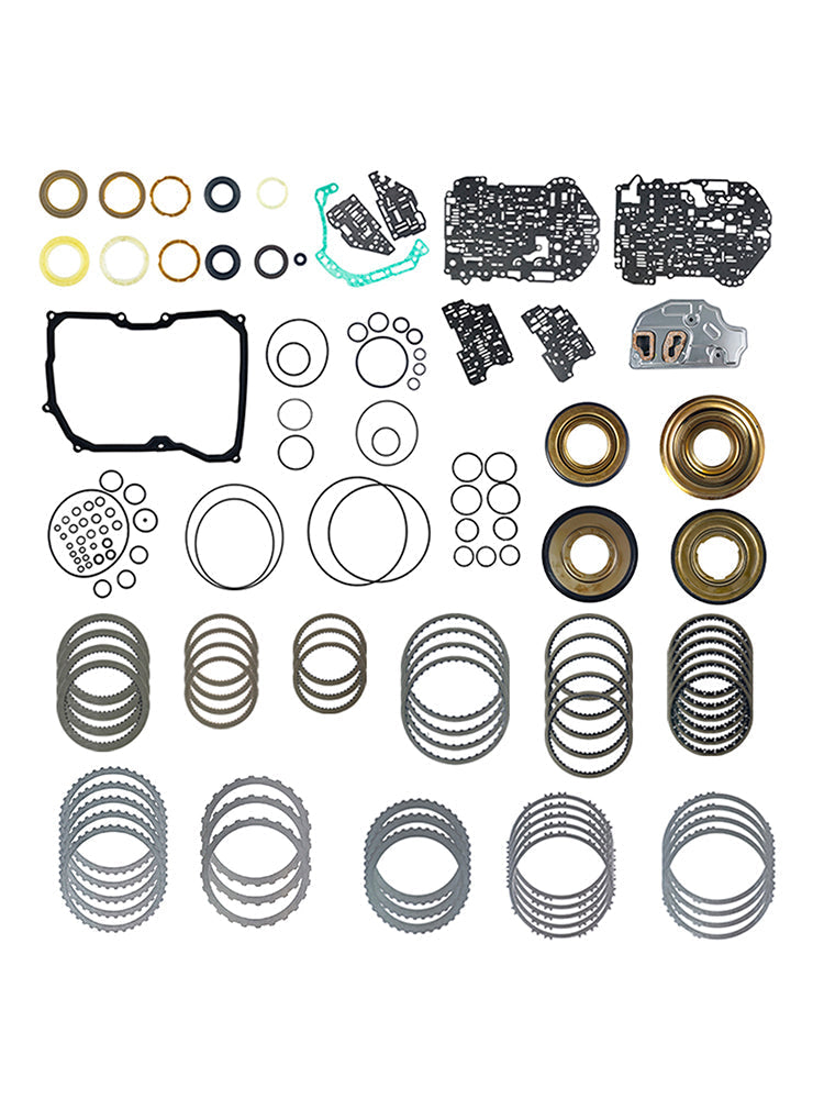 Transmission Rebuild Master Kit Gasket Clutch Set Compatible with VW Audi 09G TF60SN 6-Speed AT