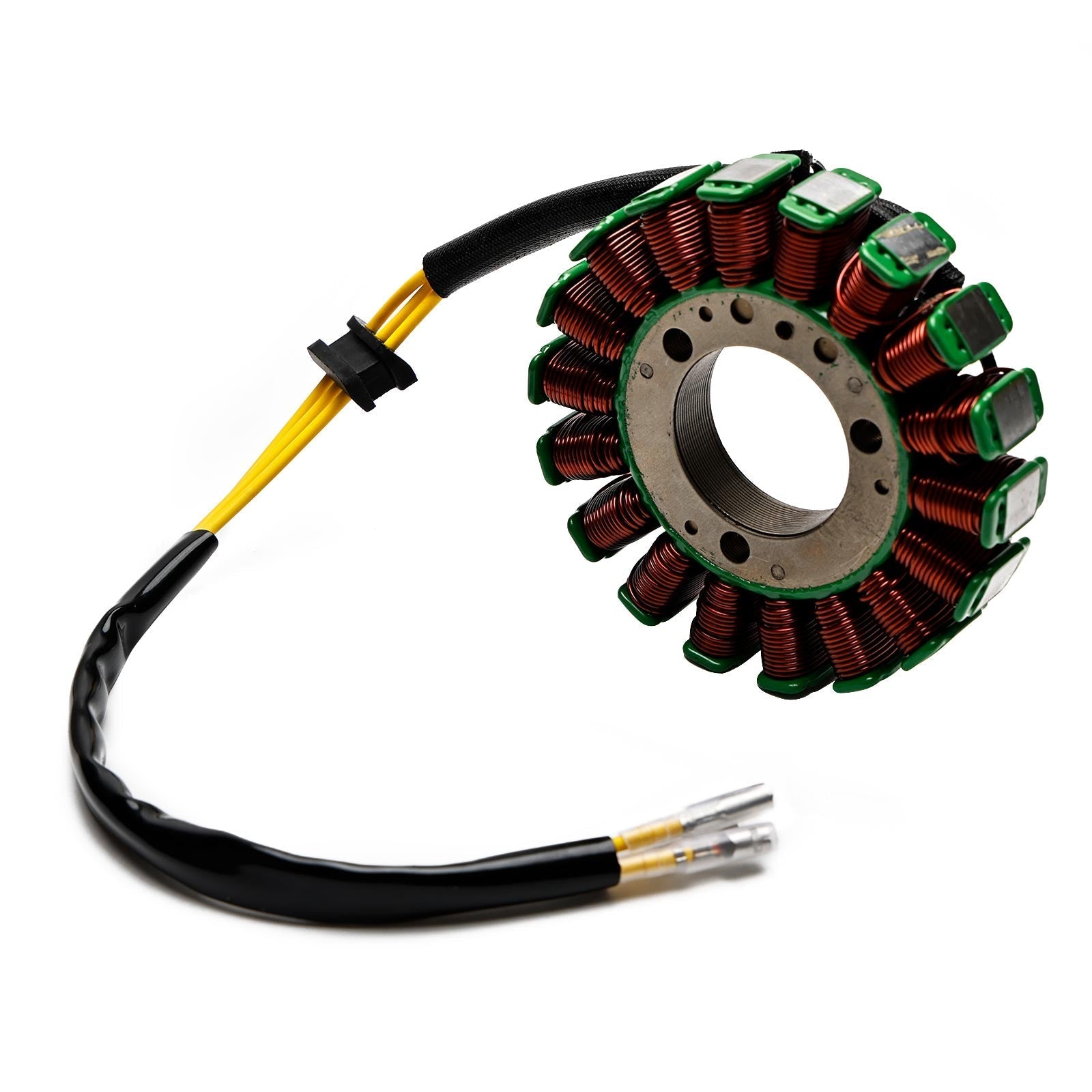 Kawasaki ZR400 Zephyr 400X Magneto Stator Assembly with Voltage Rectifier and Gasket 1996-2008