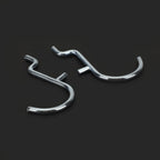 Jumbo 1" Metal J-Peg Garage Storage Hooks 20 Pack Compatible with 1/8-1/4 Pegboards