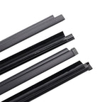 1996-2001 TOYOTA 4RUNNER 4PCS Door Glass Belt Outer Molding Weatherstrip