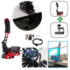 14-Bit G29 Handbrake Pedal Kit USB 3.0 Compatible PS4 PS5 Racing Simulation