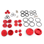 18-Piece Precision CNC Aluminum Side Frame Protection Caps for BMW R1200GS 2013-2019