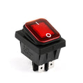 1Pcs Red IP65 Waterproof RLEIL RL2-102 4Pin Automotive Rocker Switch 125/250VAC ON/OFF