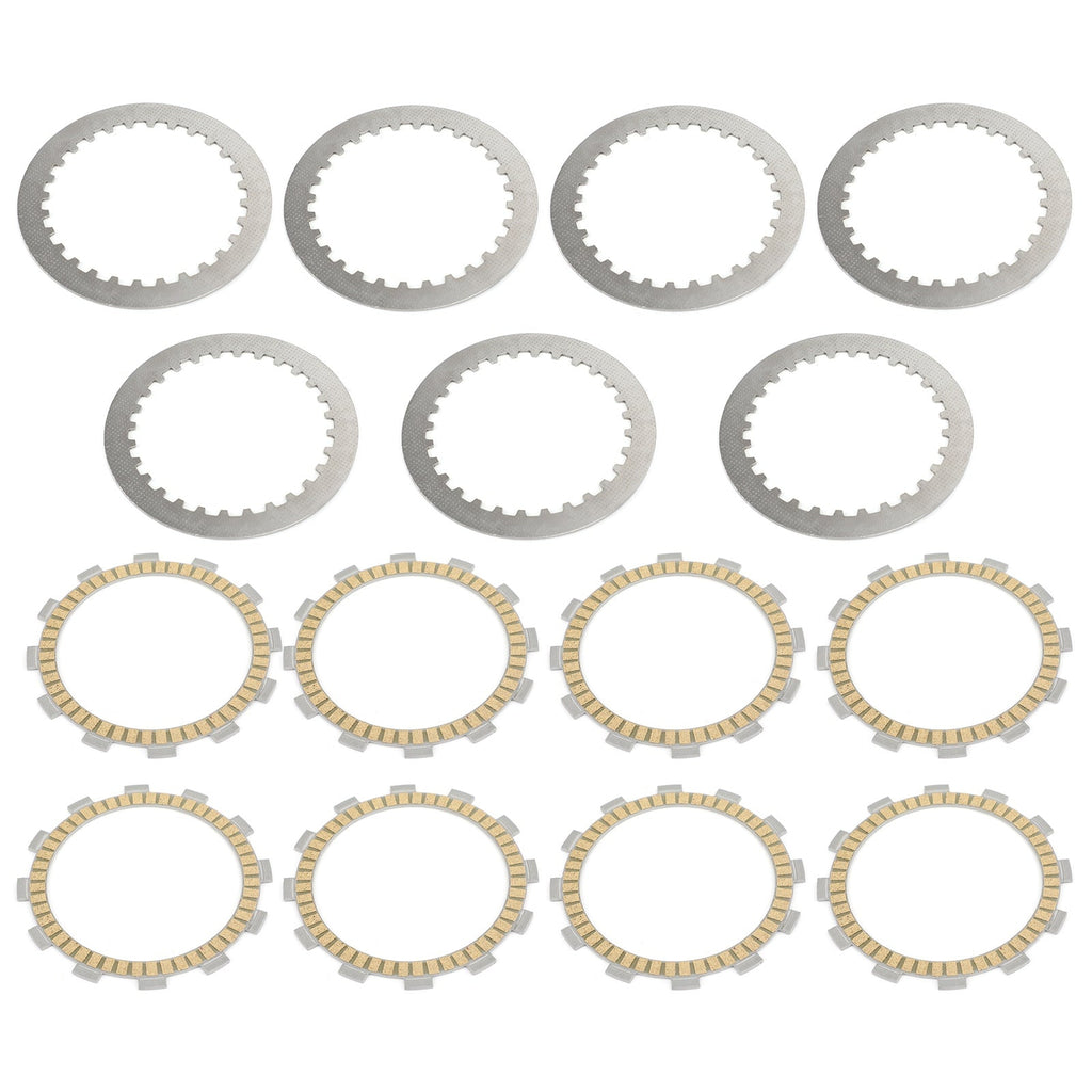 Suzuki GSF600 Bandit GSX-R750 1985-1999 Complete Steel and Friction Clutch Plate Set