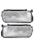 BMW E36 3-Series Front Fog Light Bezels Pair 1992-1998 No Bulbs Included