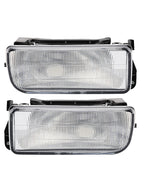 BMW E36 3-Series Front Fog Light Bezels Pair 1992-1998 No Bulbs Included