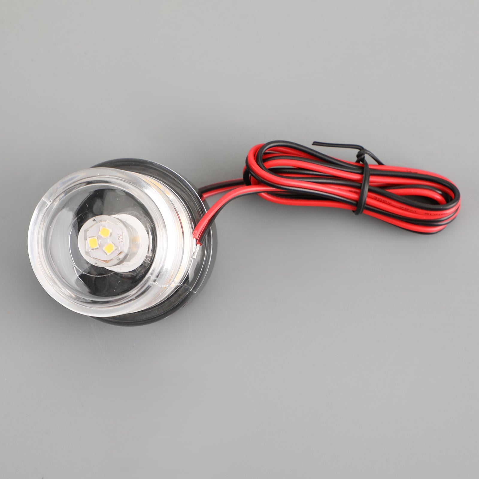 12V Round LED Anchor Navigation Lamp Marine Signal Light for Vessel Boats