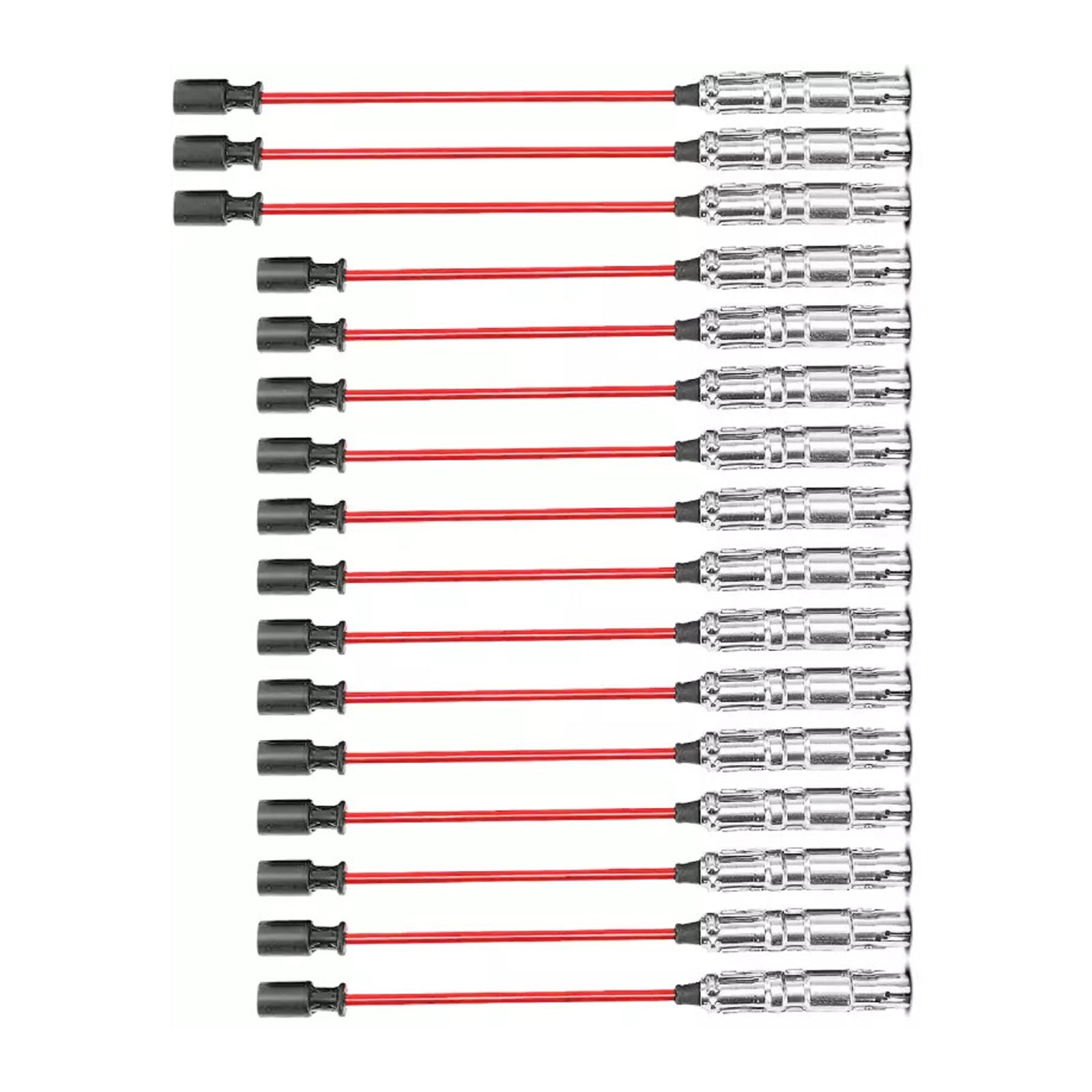 16 Piece Ignition Wire Spark Plug Set for Mercedes Benz ML SLK 320 350 1121500218