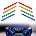 BMW F-Series Blue V Brace Grille Support Bar Wrap Generic Fitment