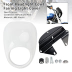 1973-Up FX XL Sportster Dyna Headlight Fairing Cover for 883 and 1200 Models