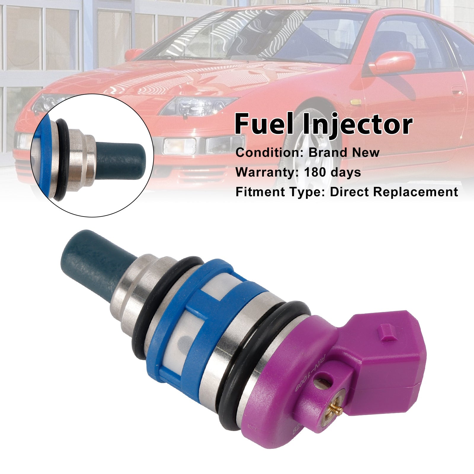 16600-RR701 Fuel Injector 1990 1991 1992 1993 1994 Nissan 300ZX Twin Turbo Z32